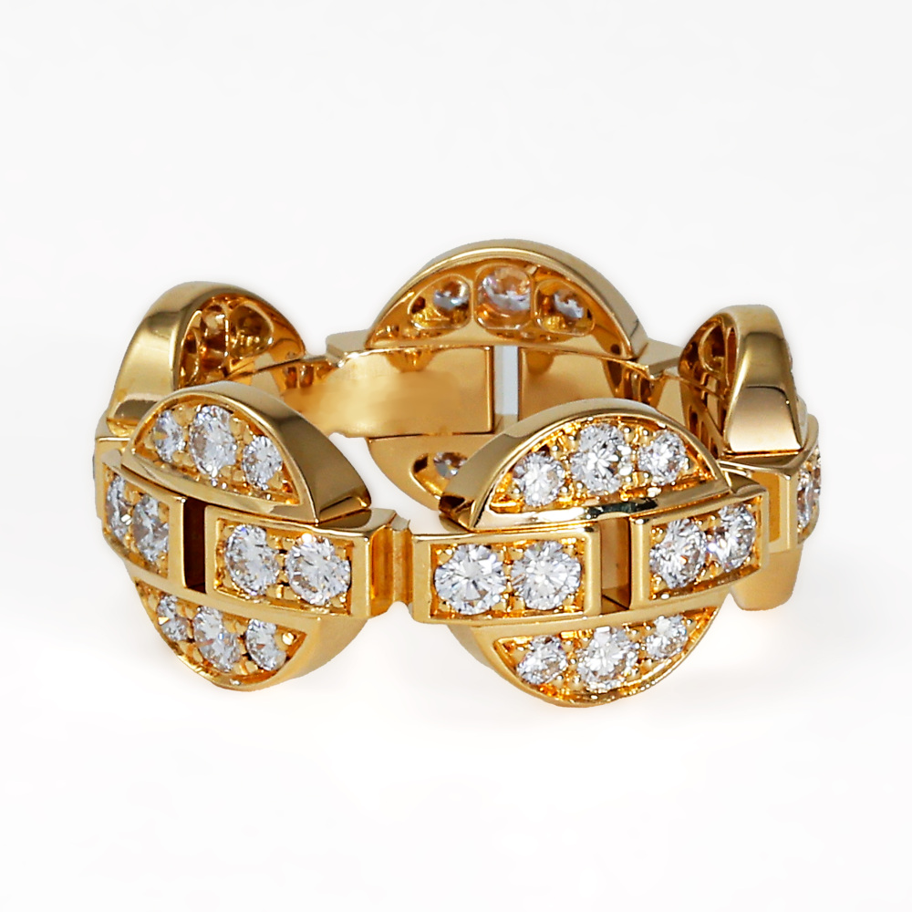 Cartier Imalia Ring 18K Yellow Gold Diamond