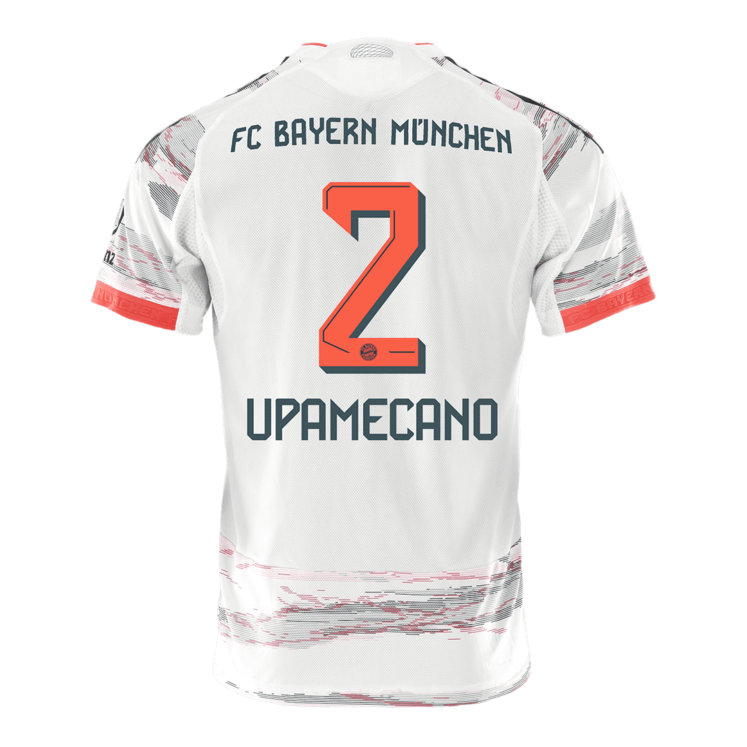 UPAMECANO #2 Bayern Munich Away Player Version Jersey 2025/26