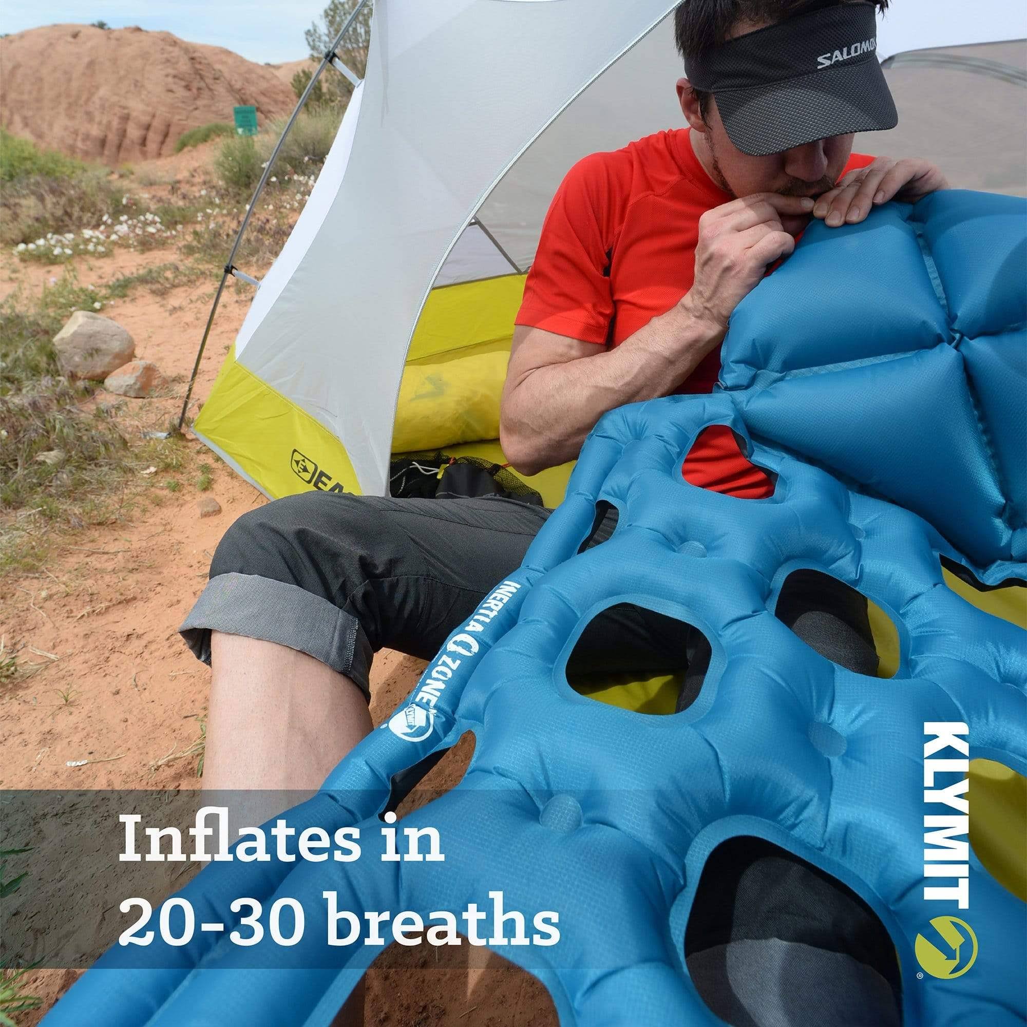 Klymit Inertia O Zone Sleeping Pad - Blue