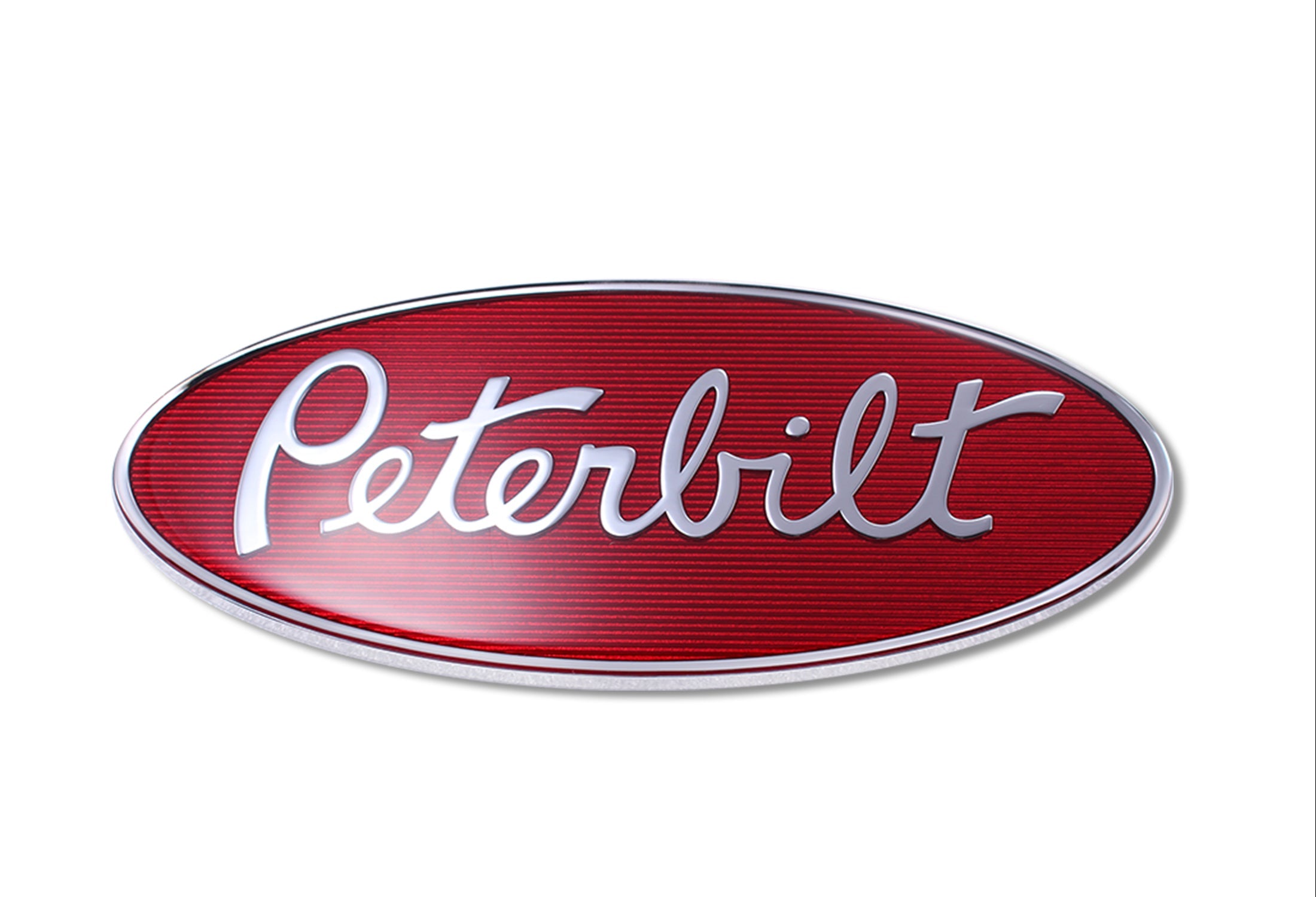 Front Hood Grille Logo Emblem Badge for Peterbilt 379 386 389 567 579 Semi Trucks – Peterbilt Truck Accessories – Aftermarket Replacement for 20-19280