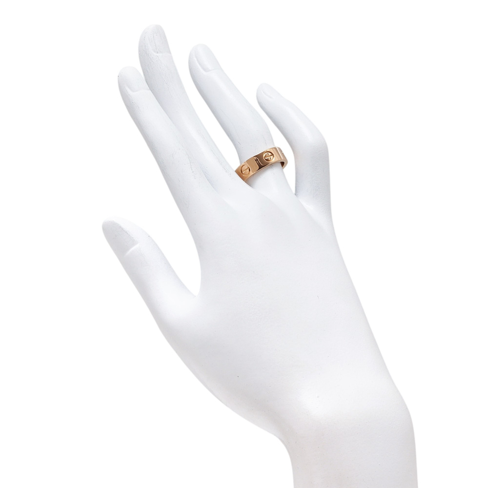 Cartier Love Ring 18K Rose Gold B4047100