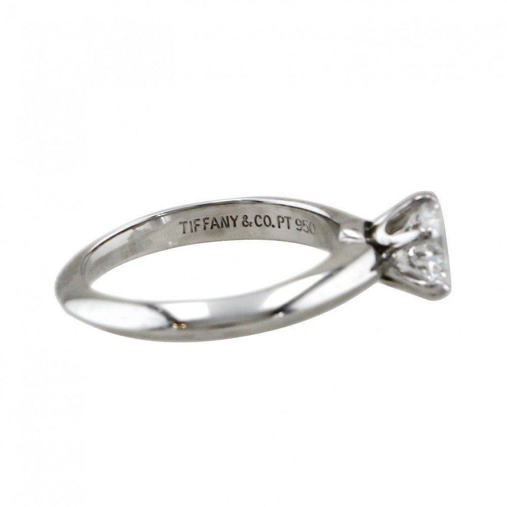 Tiffany & Co. Tiffany Diamond PT950 Ring Platinum