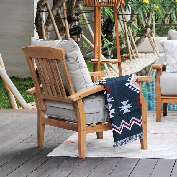 Cambridge Casual Caterina 4piece Teak Patio Conversation Set