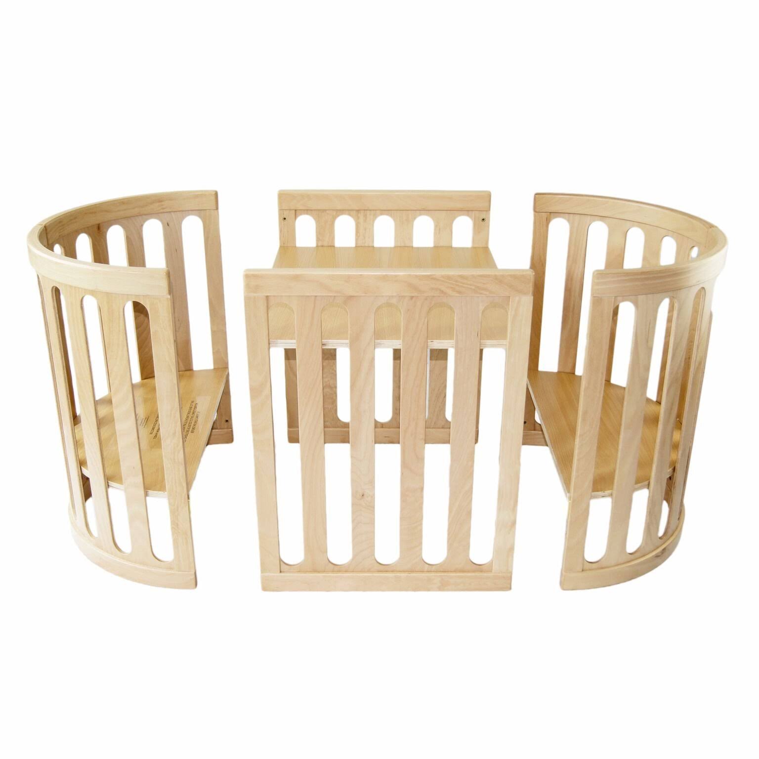 Kaylula Sova Cot Classic with Mattress White