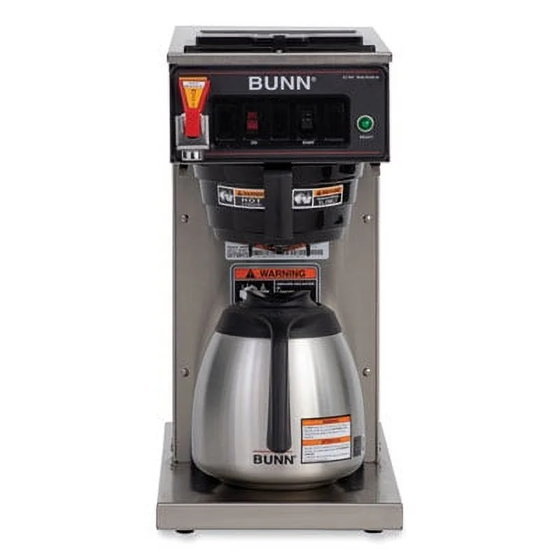 CWTF15-TC 12-Cup Automatic Thermal Coffee Brewer, Gray/Stainless Steel, Ships in 7-10 Business Days