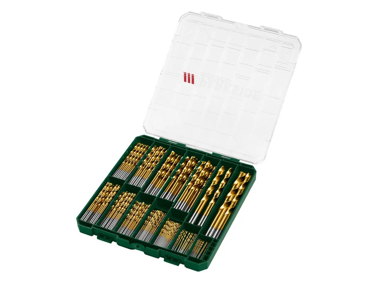 PARKSIDE® Jeu de forets HSS PBS 107 A7, 107 pièces