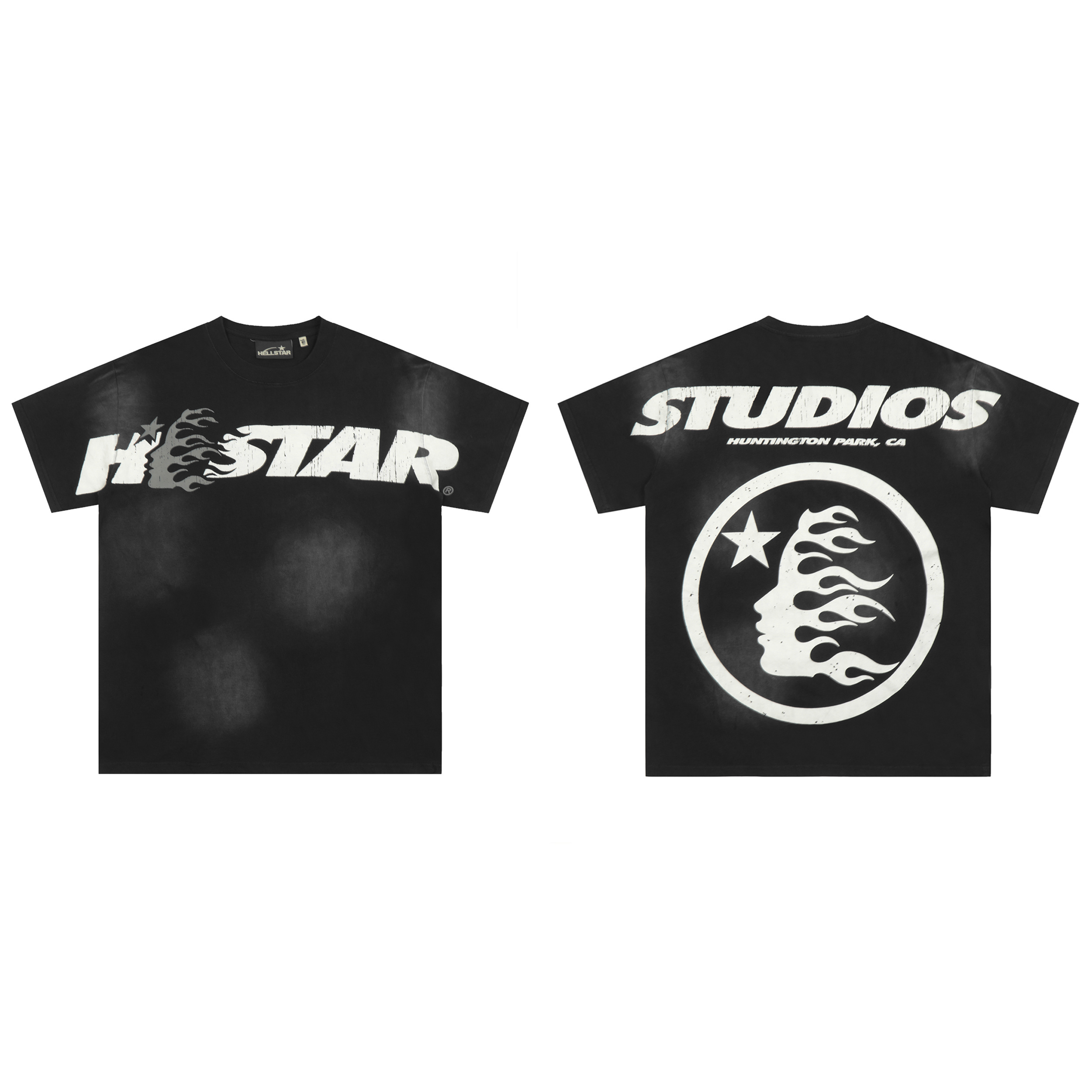 HELLSTAR STUDIOS CARTOON LOGO T-SHIRT - cnluxepick