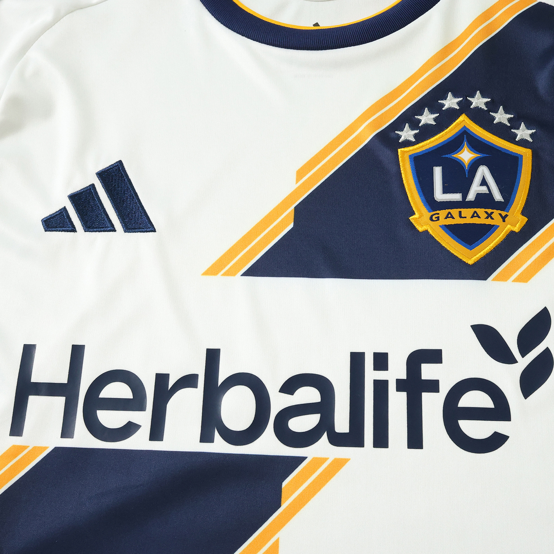 Men's LA Galaxy White 2026 The VeloCITY Kit Replica Jersey