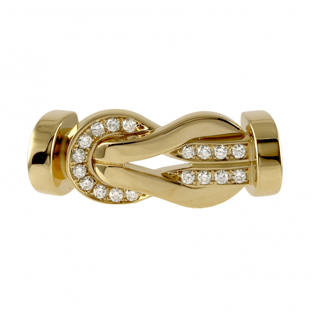 FRED Chance Amphini L Accessory 18K Yellow Gold Diamond 0B0098