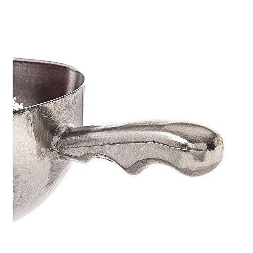 5 oz. Cast Aluminum Scoop with Contoured Handle - Set of 6