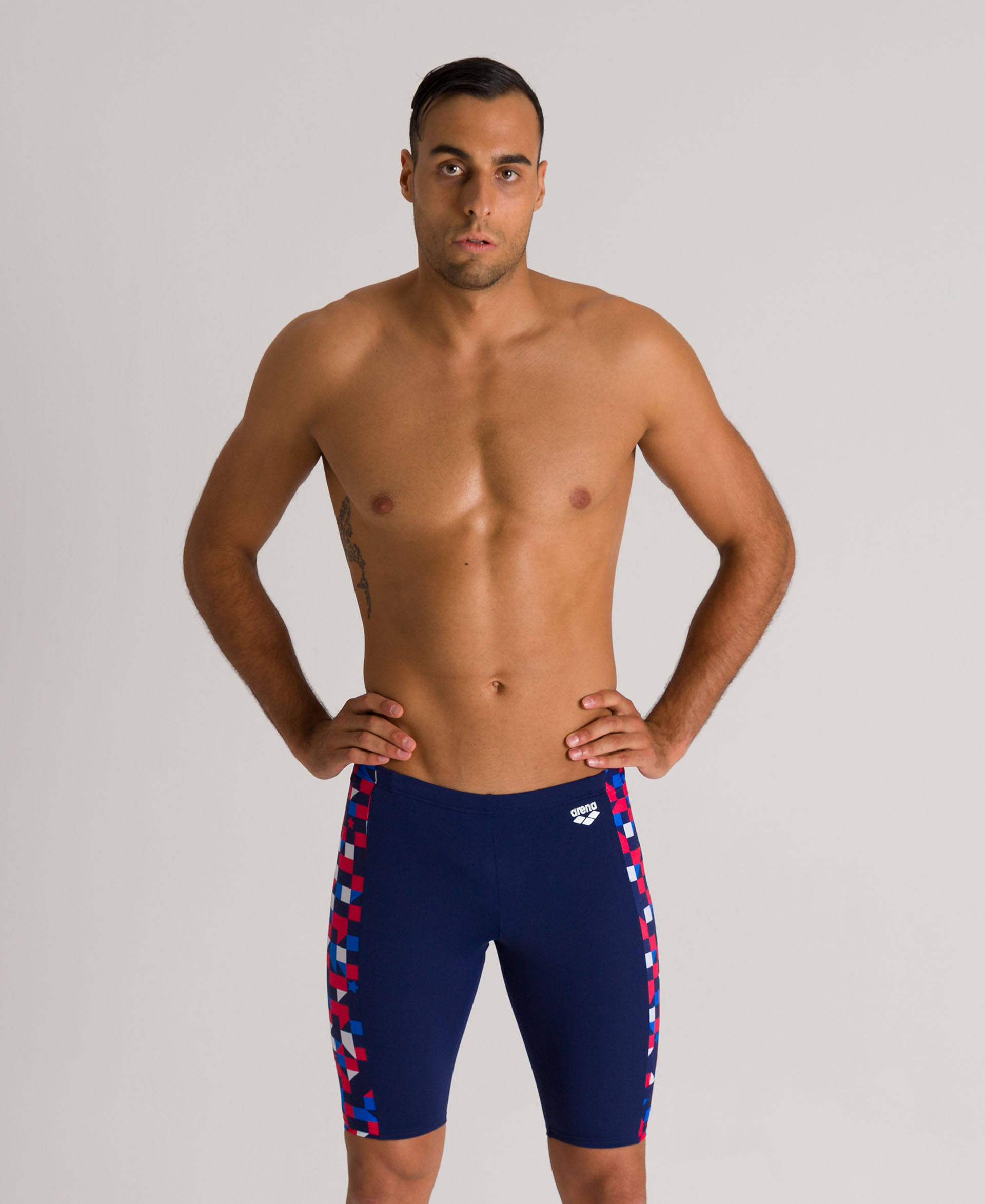 Arena Red USA Jammer - MaxLife Navy-Multi 22
