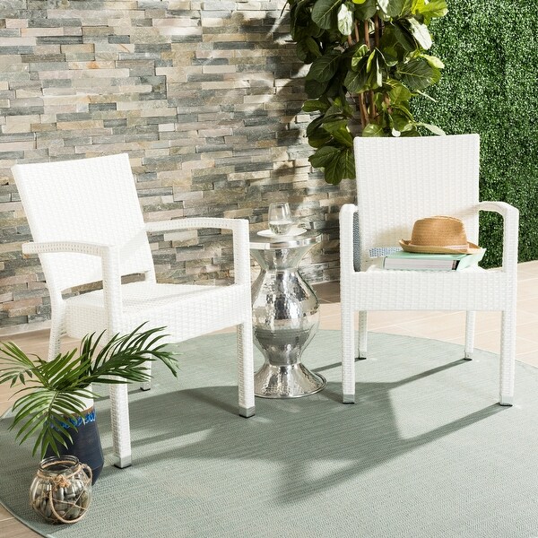 SAFAVIEH Kelda Stacking Arm Chair (Set of 2)