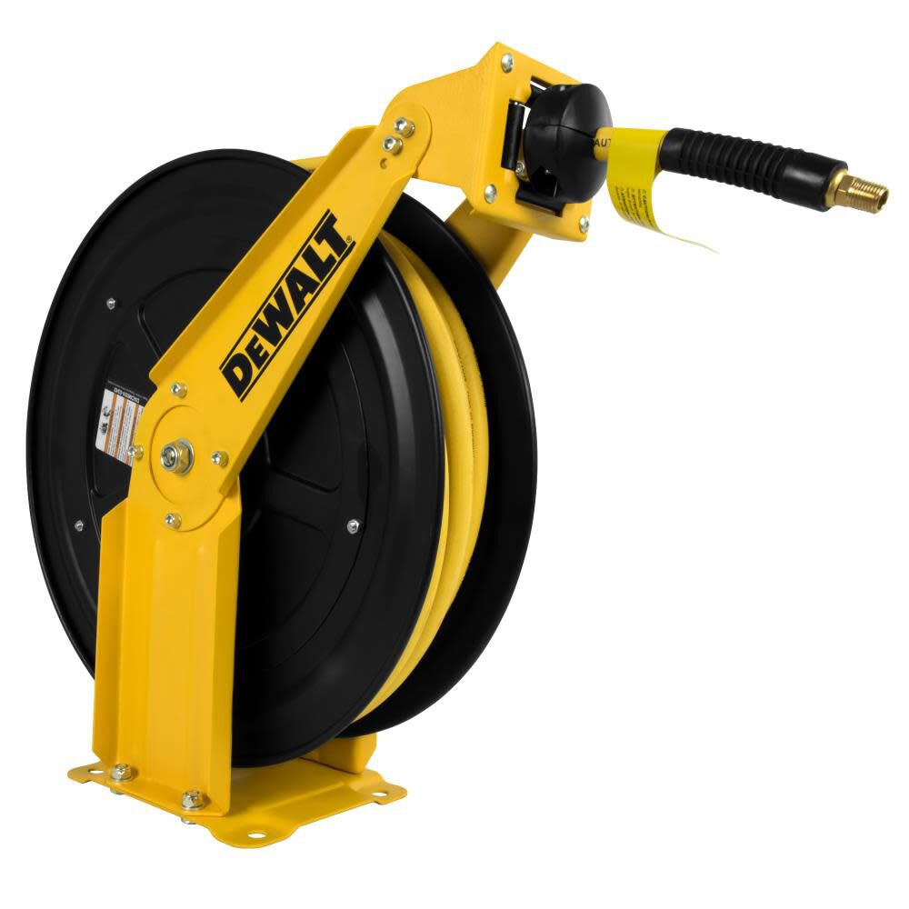 DEWALT 3/8 in. x 50 ft. Double Arm Auto Retracting Air Hose Reel DXCM024-0343