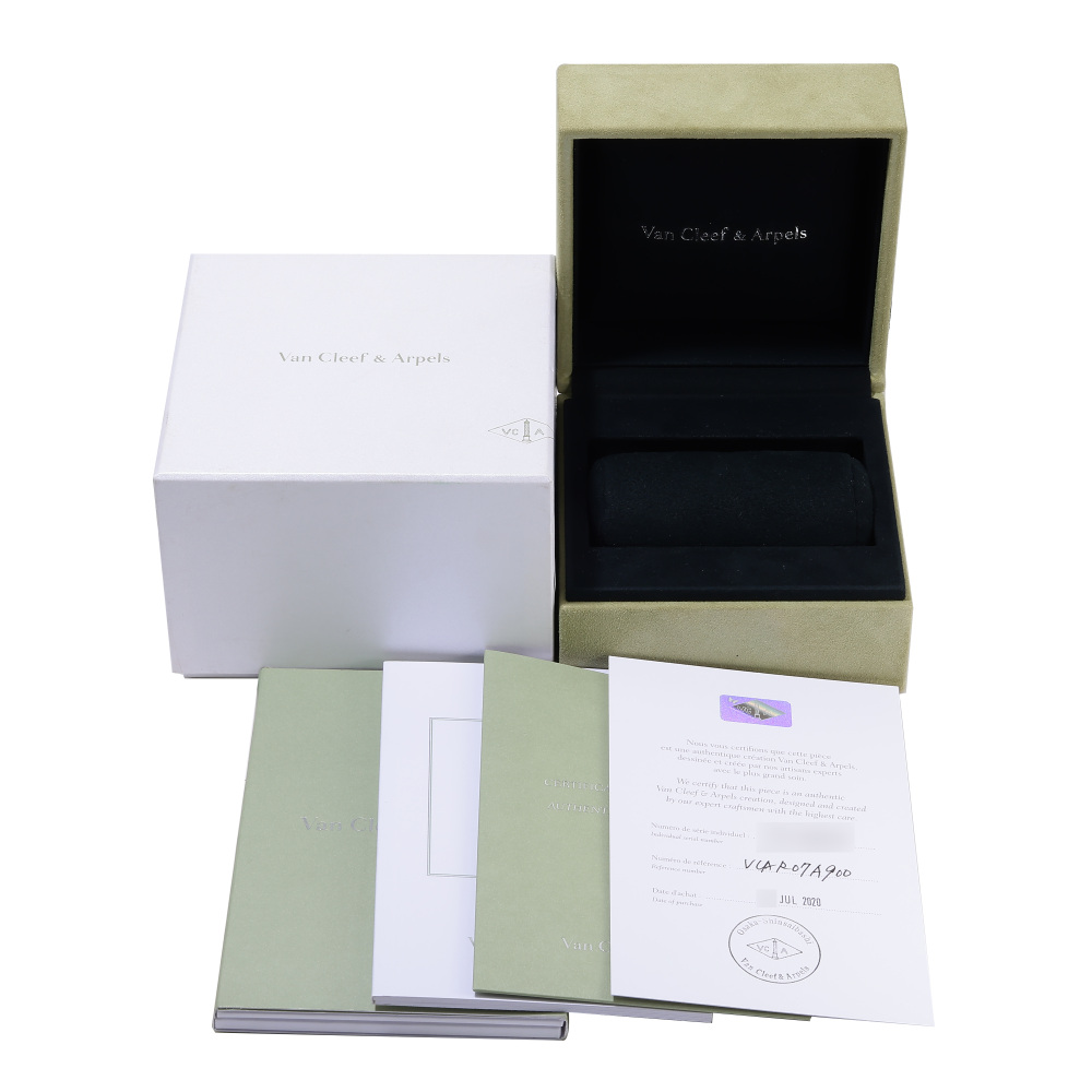 Van Cleef & Arpels Perlet Bracelet 18K White Gold VCARO7A900