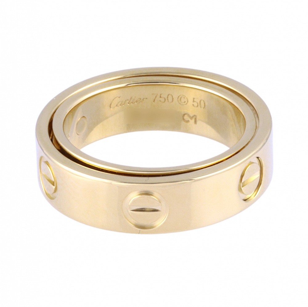 Cartier Astro Love Ring K18YG Yellow Gold Ring