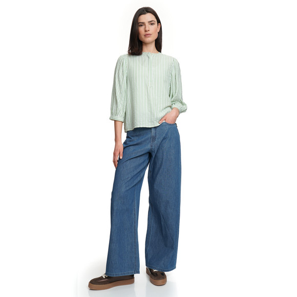Gina Collection Damen Bluse aus Viskose-Mix