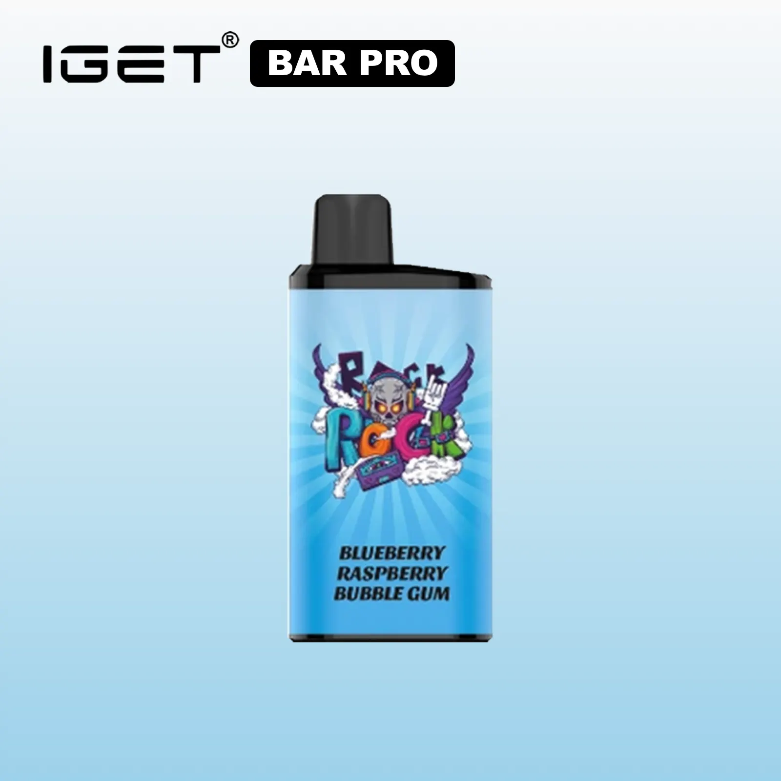 IGET BAR PRO Blueberry rashberry bubble gum (1pcs)