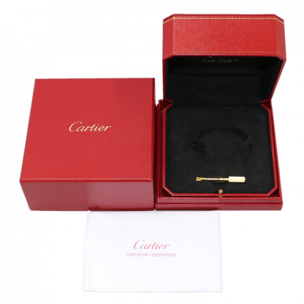 Cartier Love 4 Diamonds Bracelet 18K Yellow Gold Diamond
