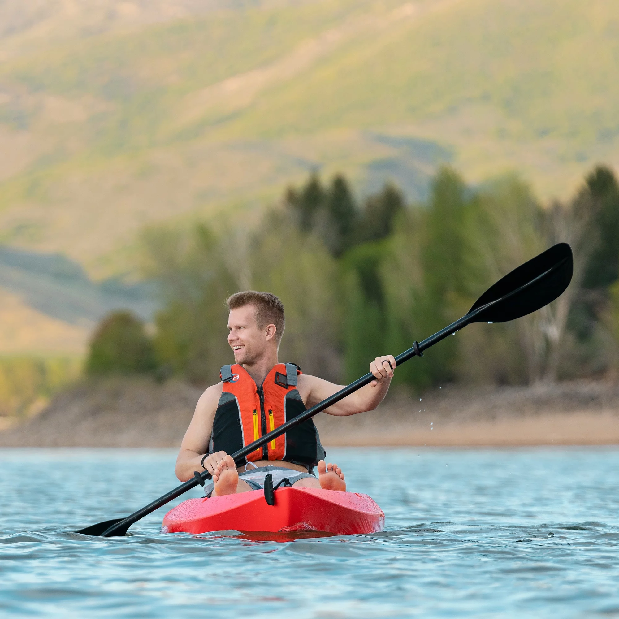 Lifetime Daylite 8 ft Sit-on-Top Kayak, Red (90775)