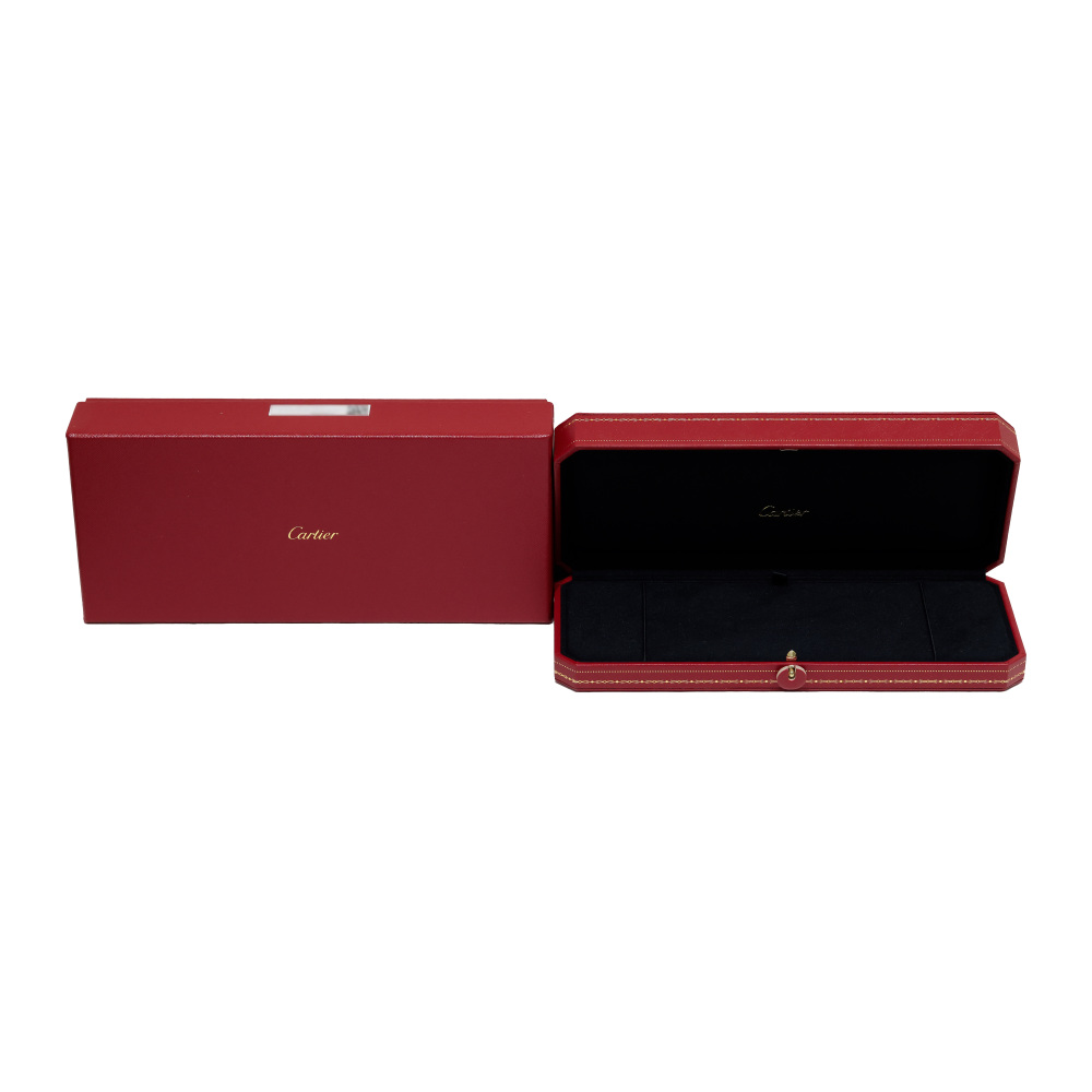 Cartier Trinity Snoe Bracelet Tri-Gold Diamond B6059000