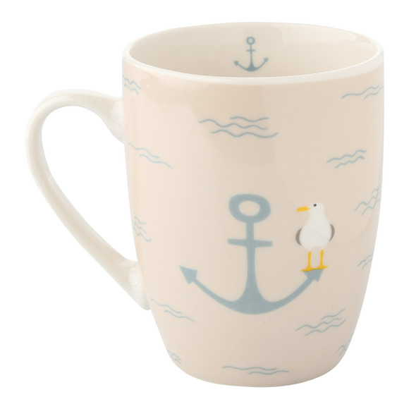 My Home Tasse mit maritimem Motiv