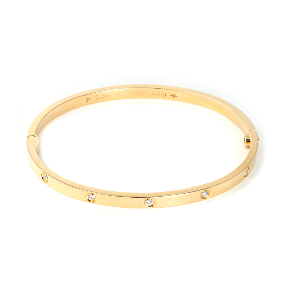 Cartier Love Sm Bracelet 18K Yellow Gold Diamond B6047800
