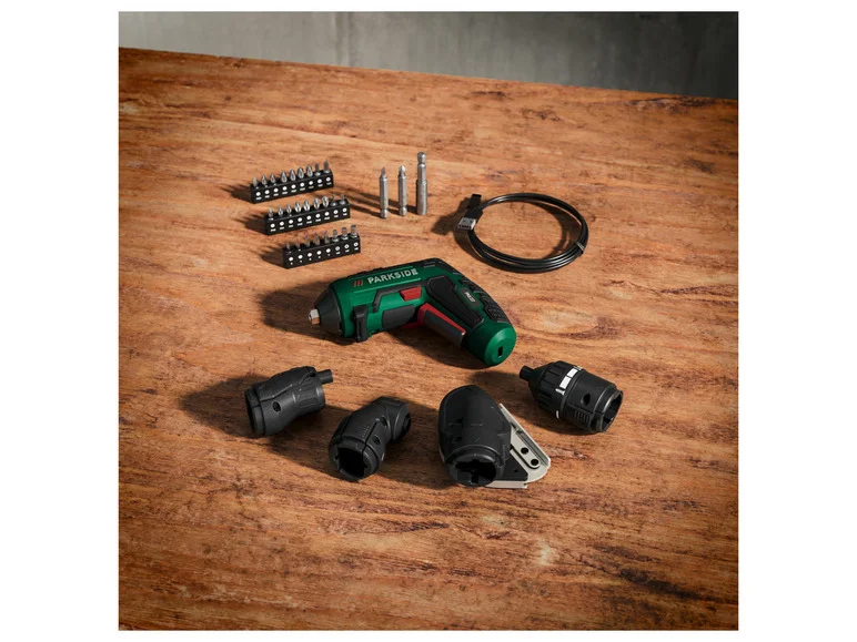 Visseuse sans fil avec embouts interchangeables PAS D7