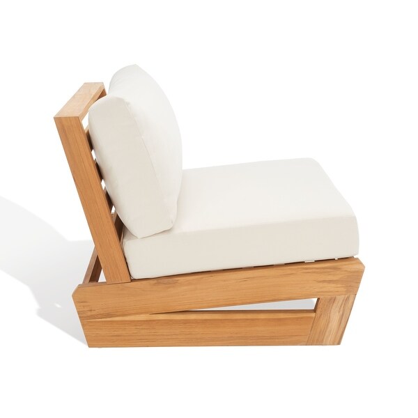 SAFAVIEH Couture Julianne Brazilian Teak Patio Chair