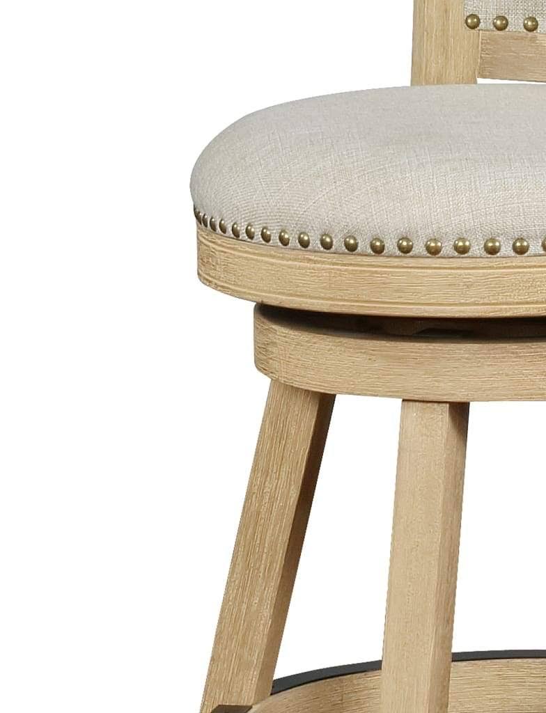 Linon Sydnee Natural Counter Stool
