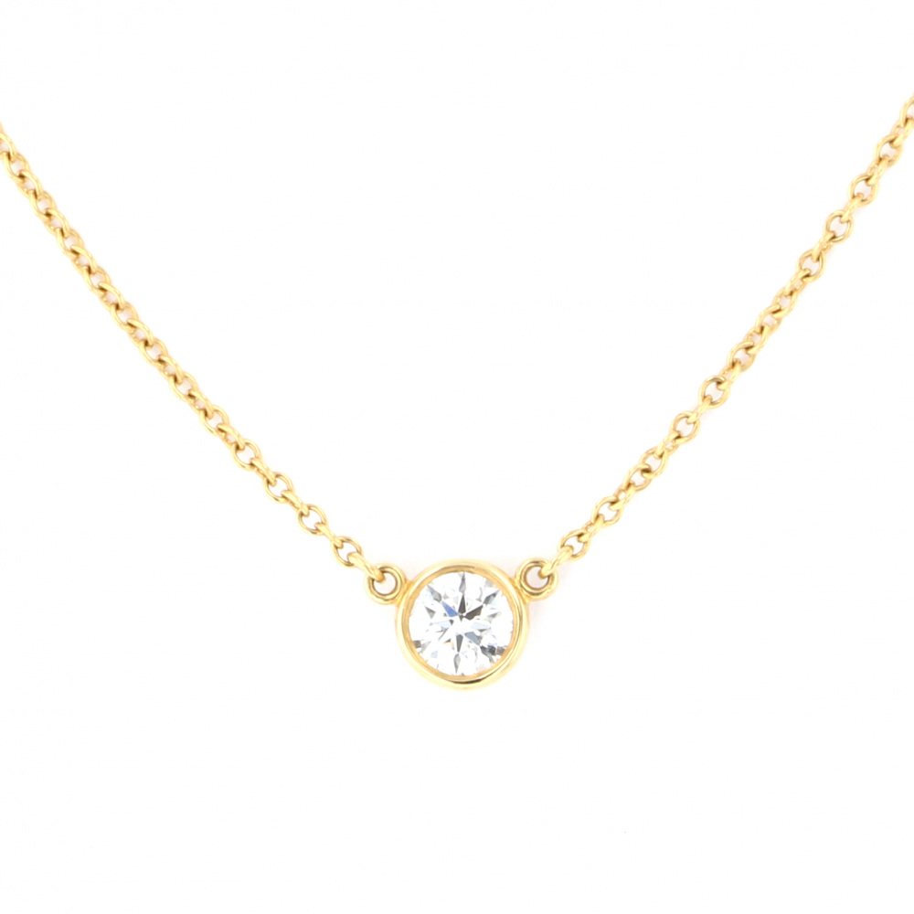 Tiffany & Co. By the Yard Necklace 18K Yellow Gold Diamond