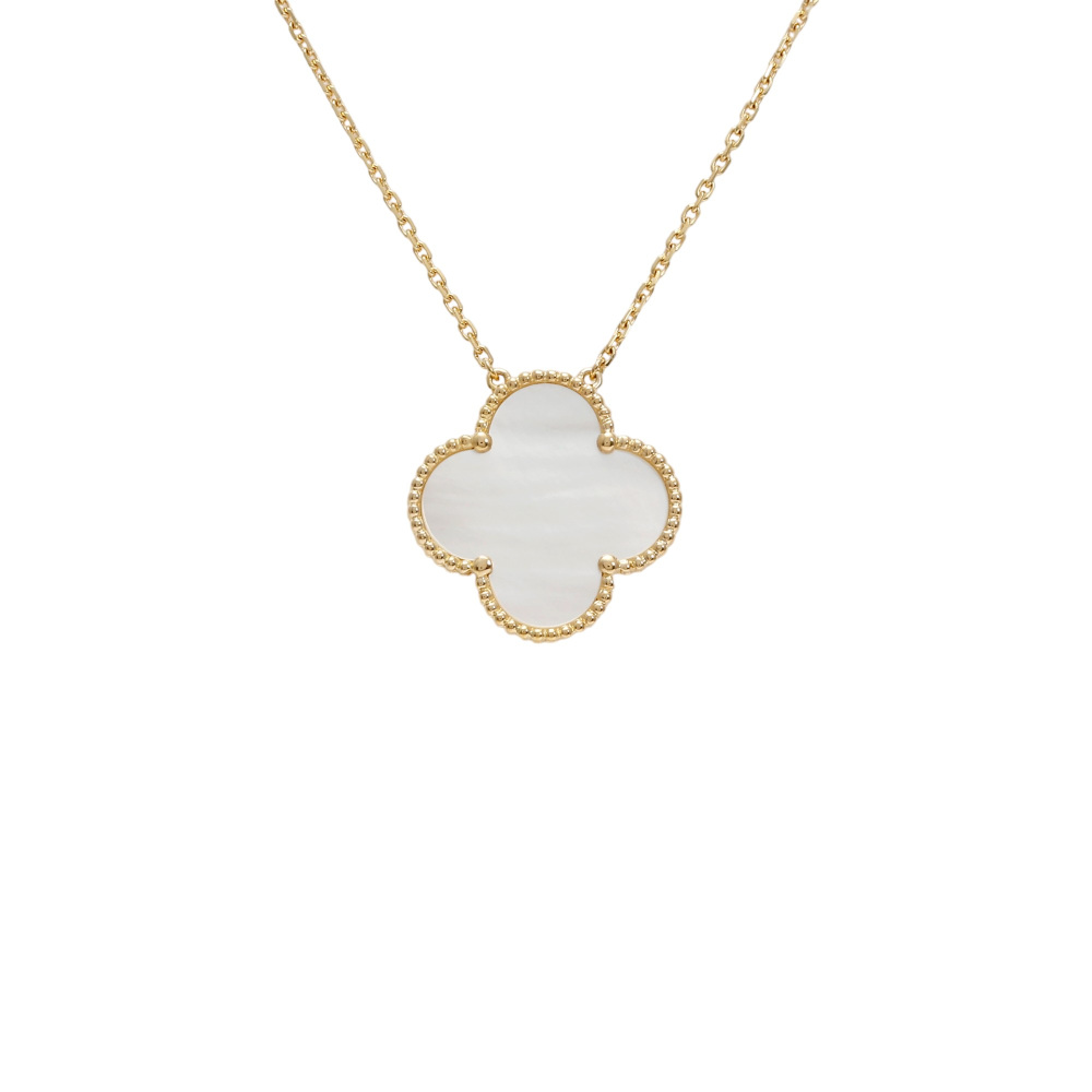 Van Cleef & Arpels Magic Alhambra 100th Anniversary Limited Edition Necklace 18K Yellow Gold Mother of Pearl VCARD34600