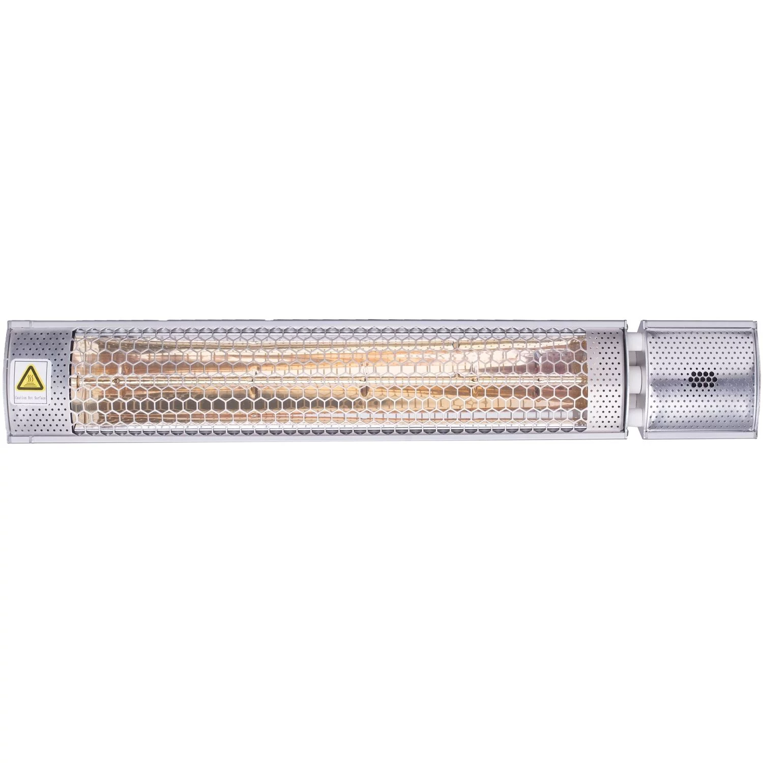 Hanover 1500W 26.5'' Portable Electric Infrared Halogen Heat Lamp with Mounting Bracket and Tri-Pod Stand | Powerful Heating for Outdoor Areas up to 52 Sq. Ft. | Ideal for Porch, Garage, Workshop