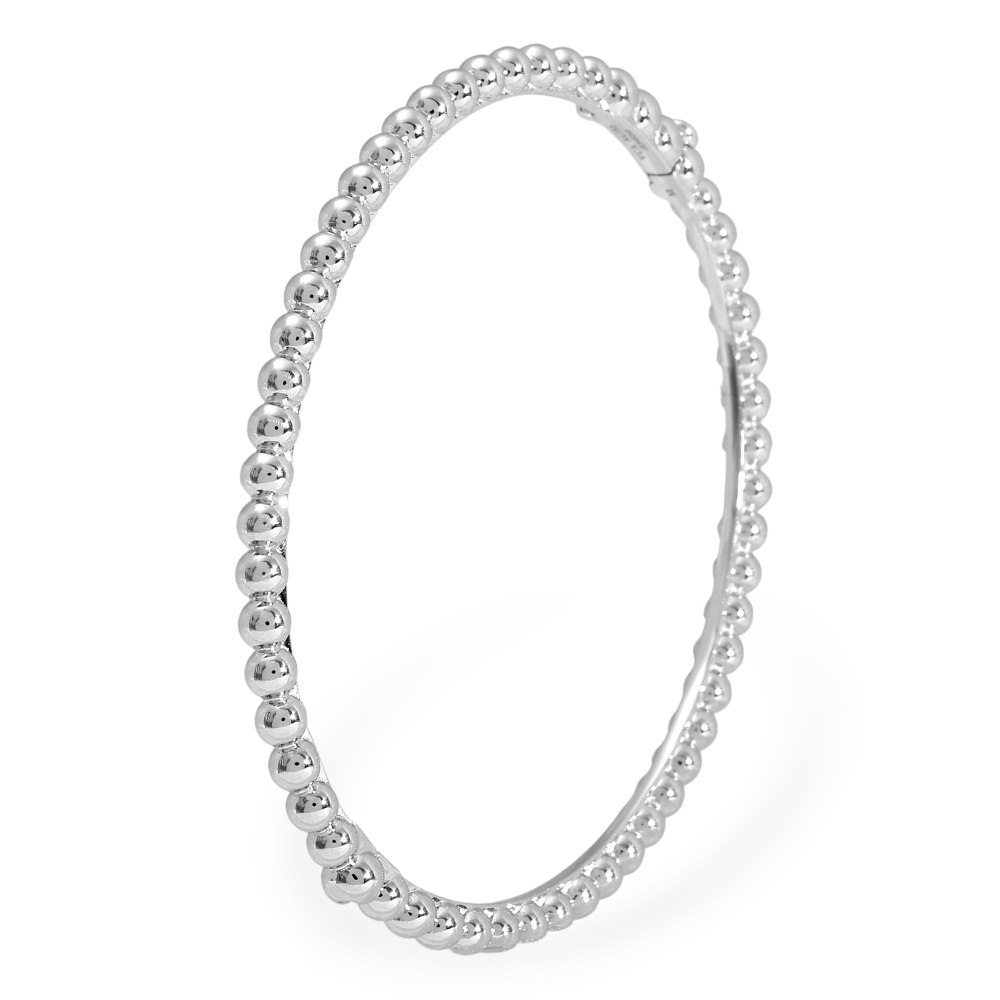 Van Cleef & Arpels Perlet Bracelet 18K White Gold VCARO7A900