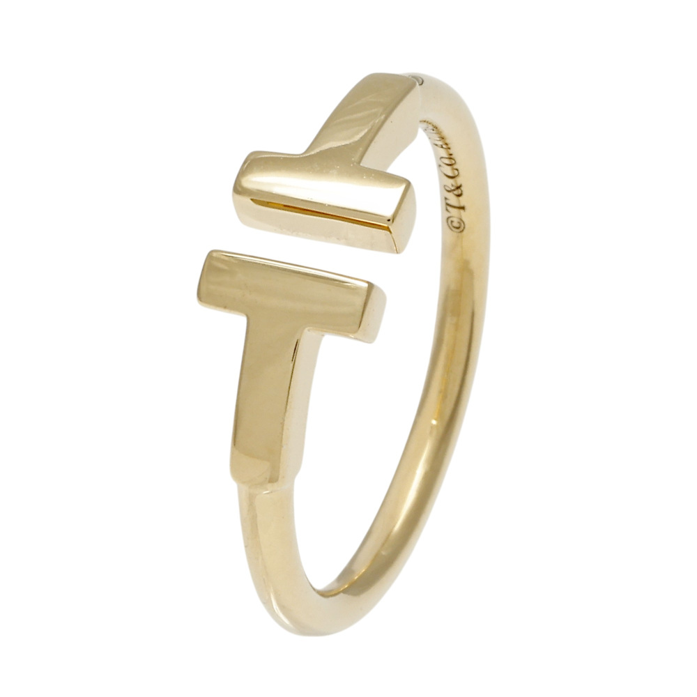 Tiffany & Co. Tiffany T Wire Ring 18K Yellow Gold 60147346