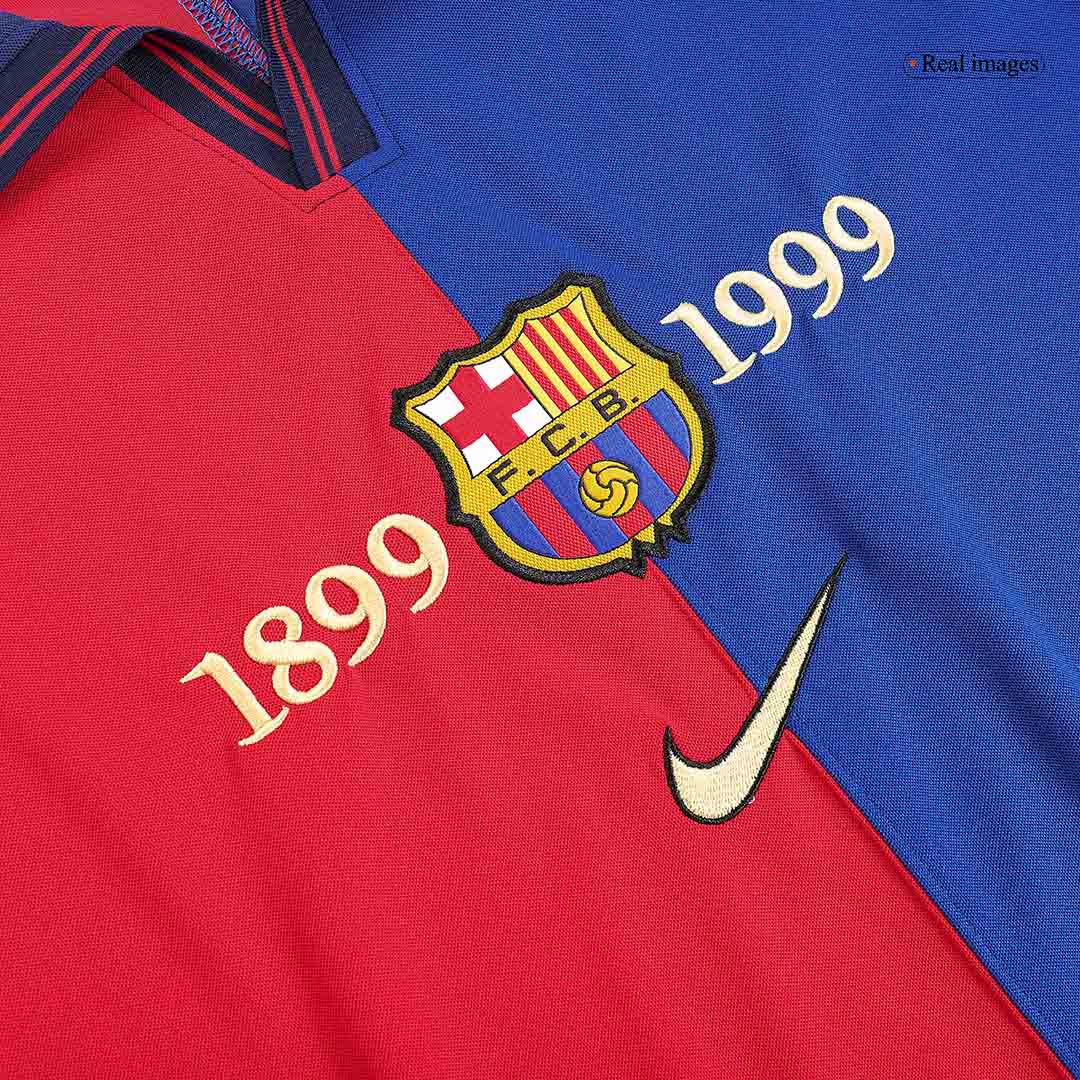 Retro Soccer Jersey RIVALDO #11 Barcelona Home 1999/00