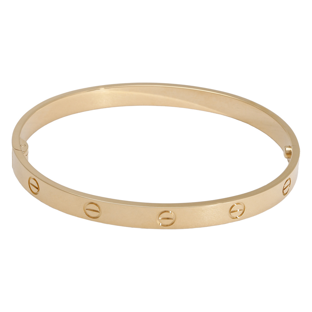 Cartier Love Classic Model Bracelet 18K Yellow Gold B6081800
