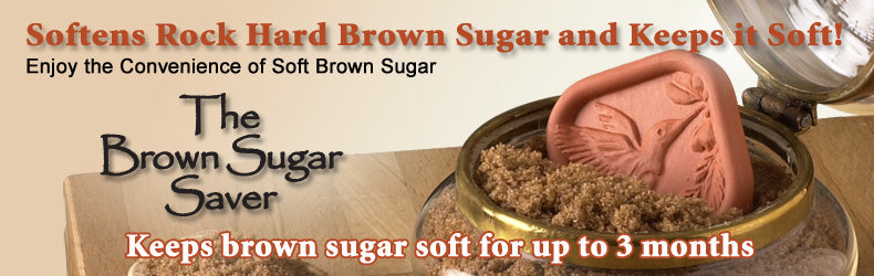 JBK Daisy Terra Cotta Brown Sugar Saver