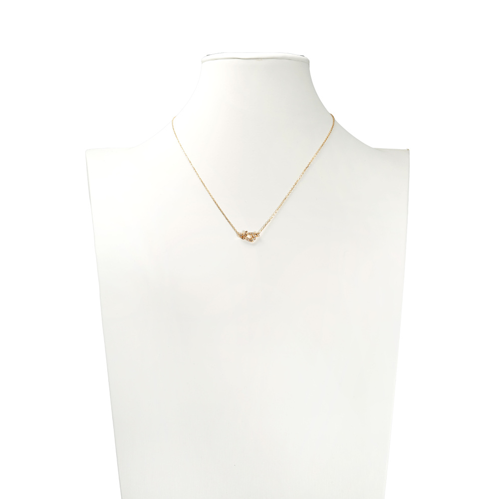 FRED Force 10 Full Diamond Necklace 18K Rose Gold 7B0190