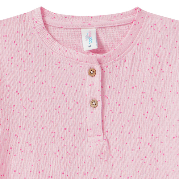 Topomini Baby T-Shirt mit Krepp-Struktur