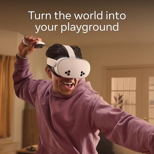 Meta Quest 3S 256GB Renewed — Dive into Mixed Reality — Unreal Experiences — All-in-One Headset