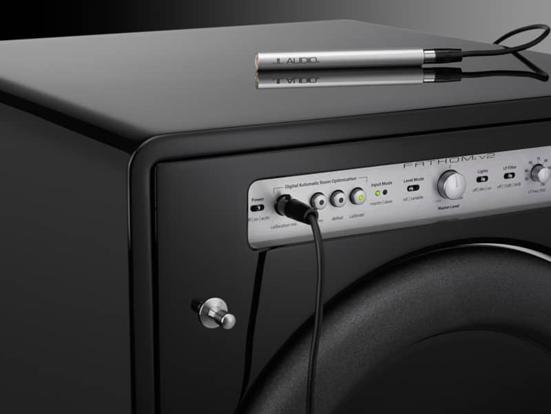 JL Audio 12 Fathom Black Gloss Powered Subwoofer