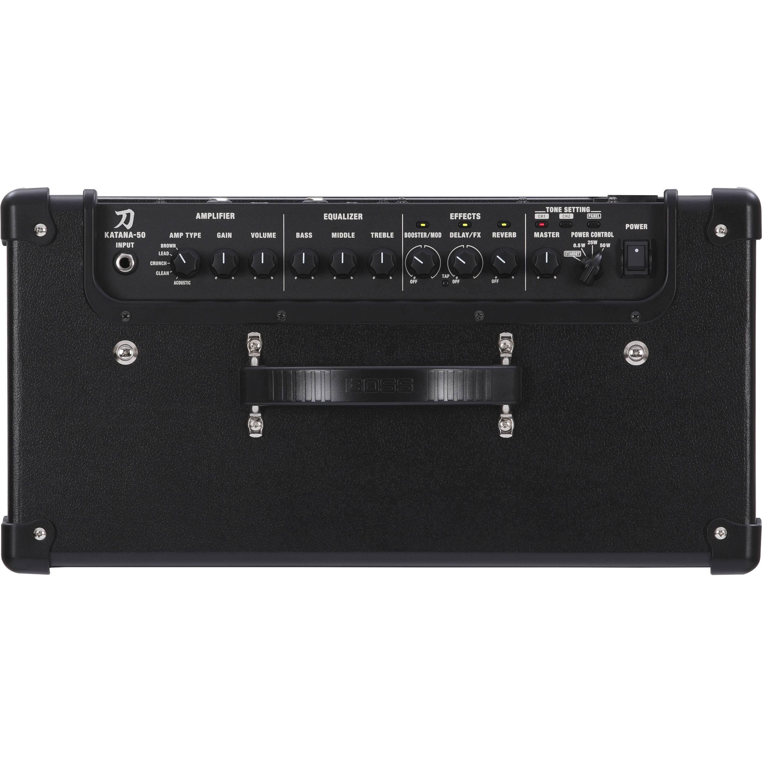 Boss Katana-50 Combo Guitar Amplifier - 50W - Black