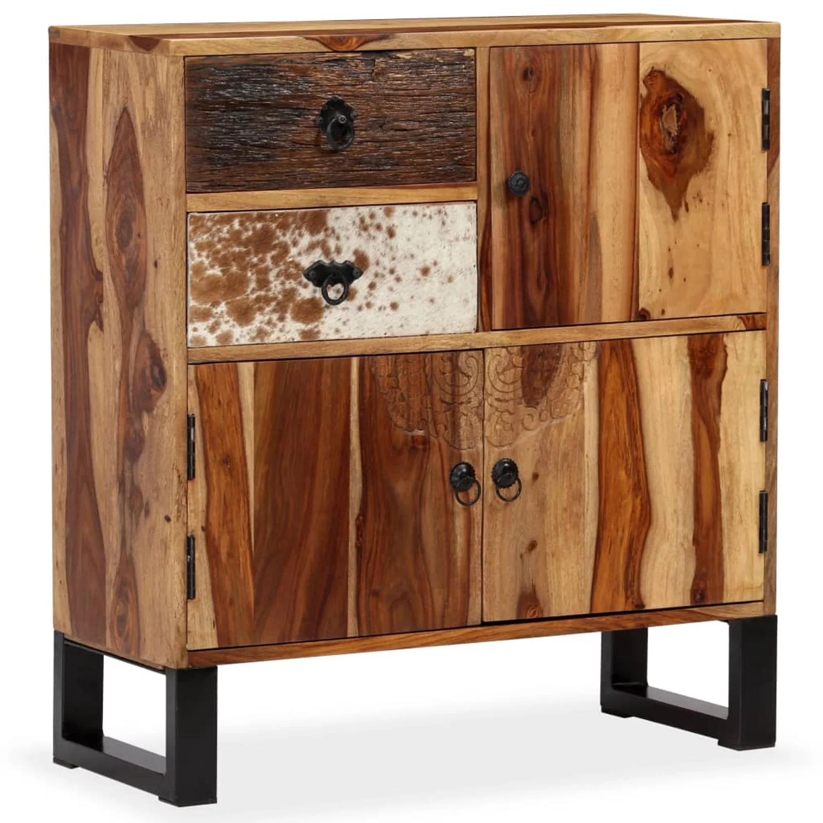 moobody Sideboard Solid Sheesham Wood 27.6
