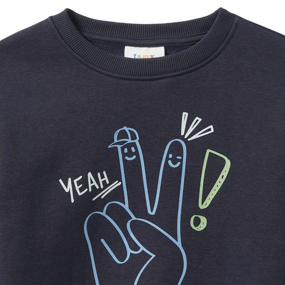 Famy Jungen Sweatshirt mit Print