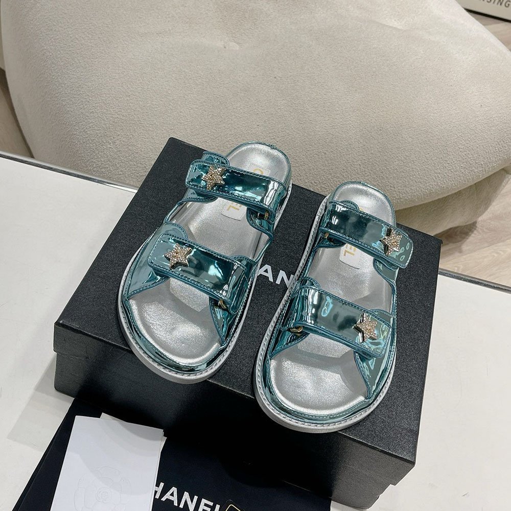 Chanel Fashionable Half Slippers Sandals Slide