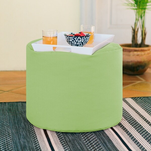 Jaxx Sunbrella Patio Bean Bag Pouf Ottoman