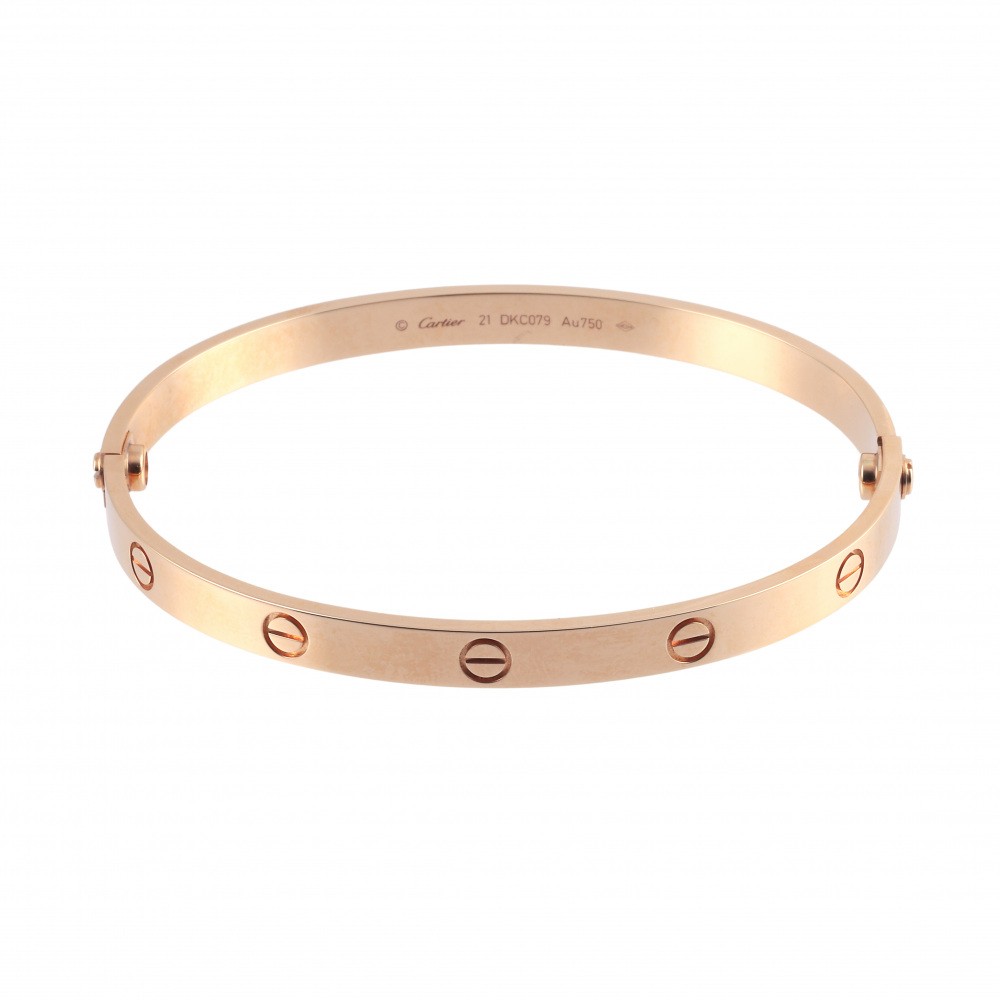 Cartier Love Bracelet 18K Rose Gold