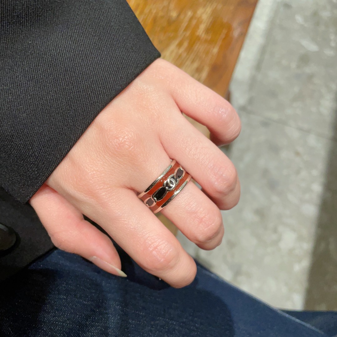 Chanel double C shaped ring is exquisite, simple and versatile - cnluxepick