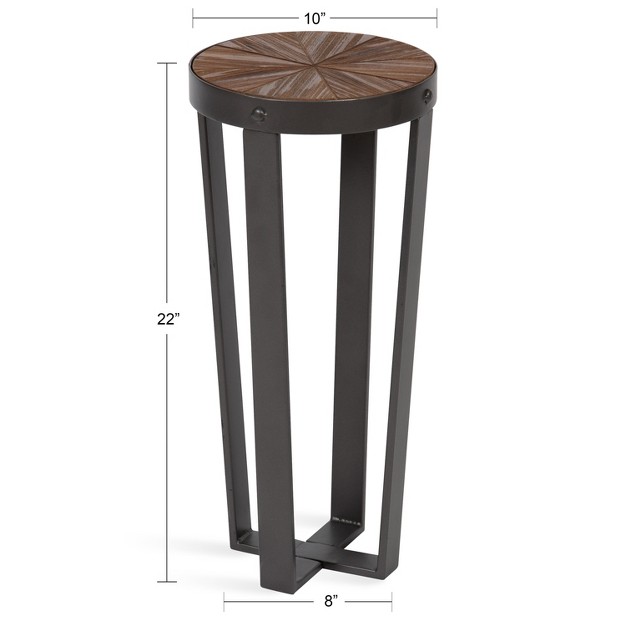 Kate And Laurel Gerhardt Round Side Table