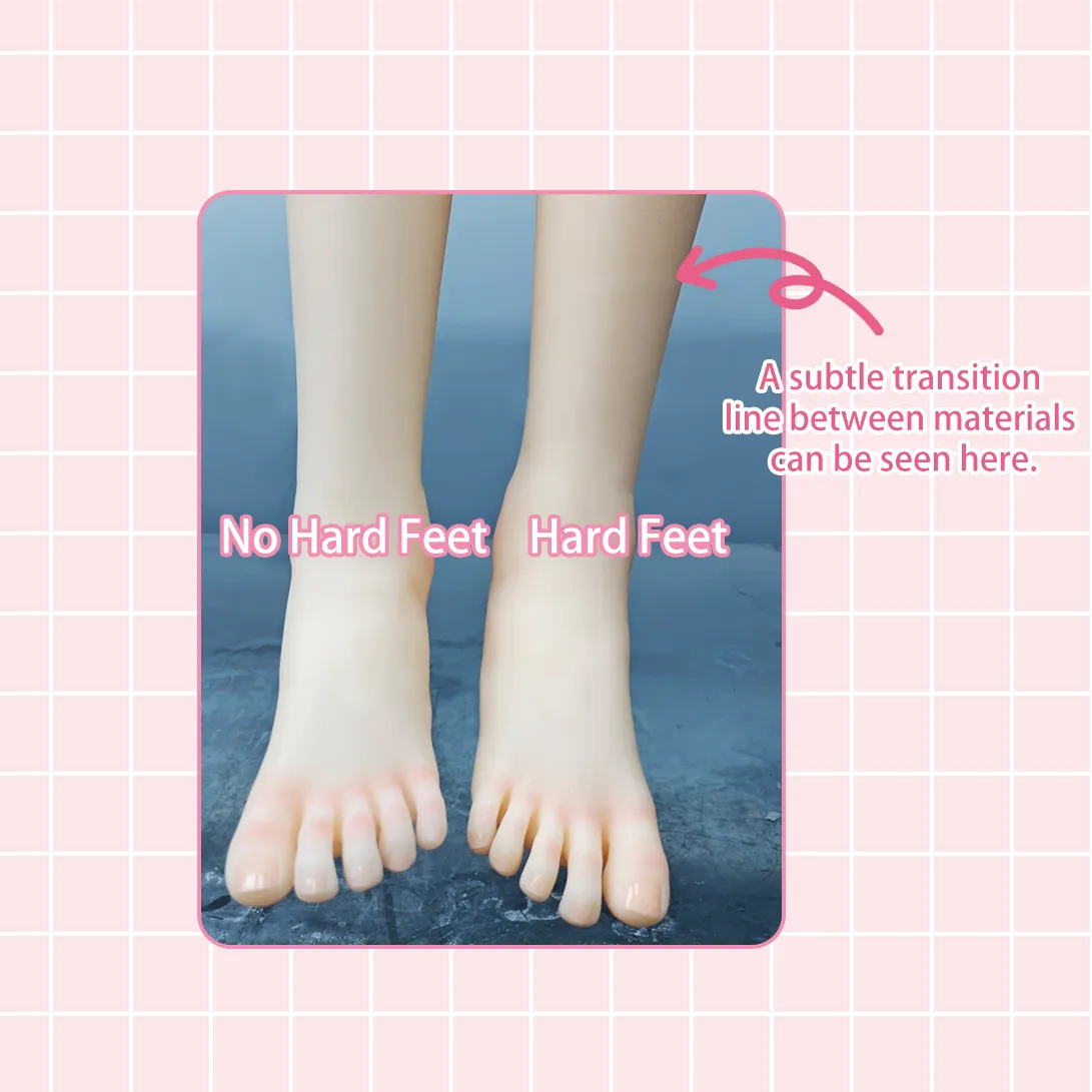 feet comparison